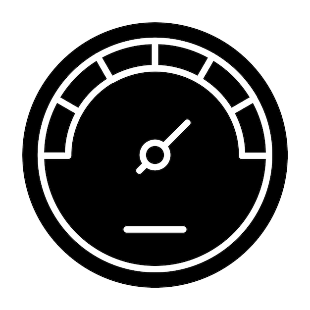 Vectorontwerp Meter Icon Stijl