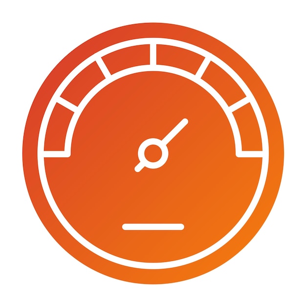 Vectorontwerp Meter Icon Stijl