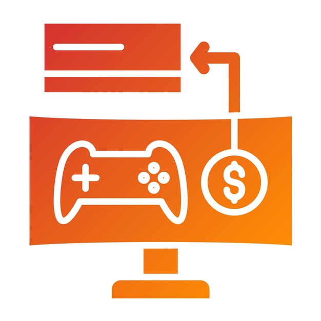 Vectorontwerp Microtransactie Icon Style