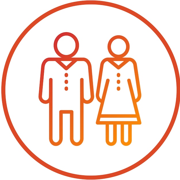 Vectorontwerp Mingle Icon Style