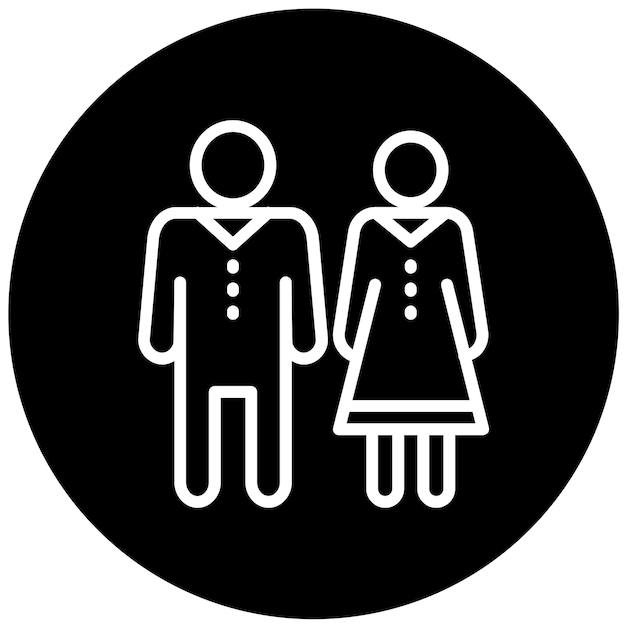 Vectorontwerp Mingle Icon Style