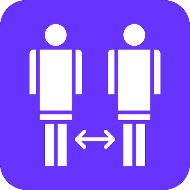 Vectorontwerp Minimal Contact Icon Style
