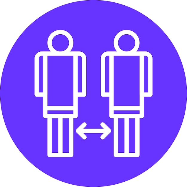 Vectorontwerp Minimal Contact Icon Style