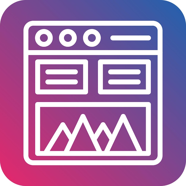 Vectorontwerp Mockup Icon Style