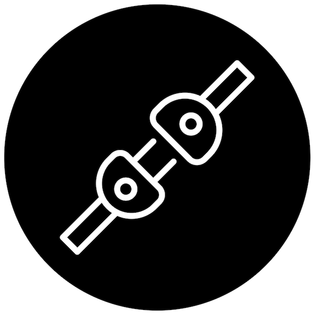 Vectorontwerp Molex Power Icon Style