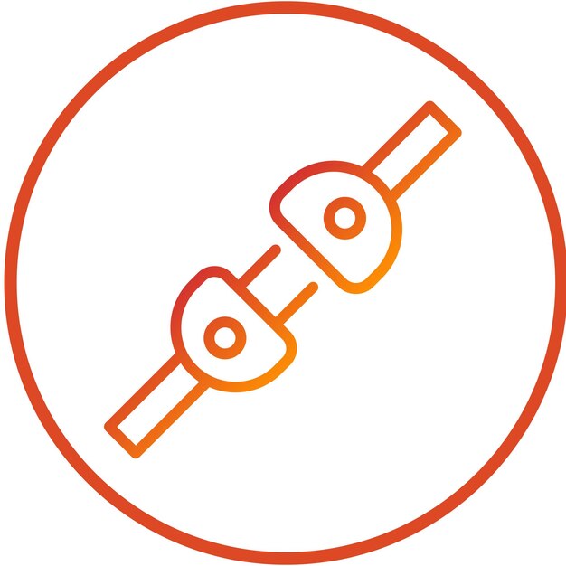 Vectorontwerp Molex Power Icon Style