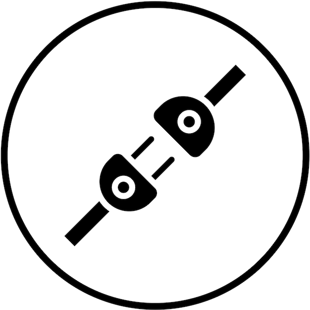 Vectorontwerp Molex Power Icon Style