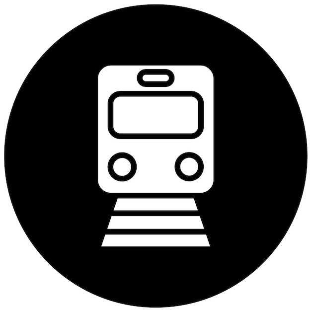 Vectorontwerp Multi Rail Icon Style