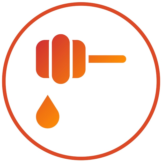 Vectorontwerp Nectar Nudge Icon Stijl