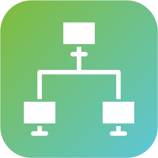 Vectorontwerp Netwerk Icon Style