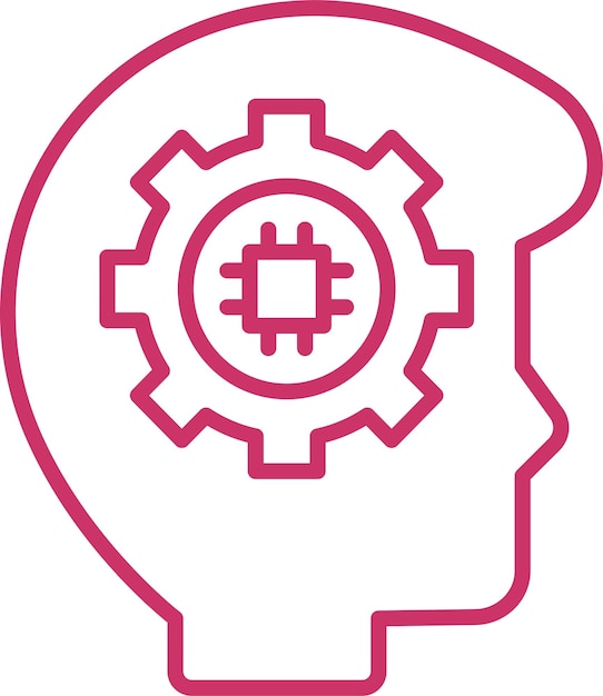 Vectorontwerp Neurons Circuit Icon Style