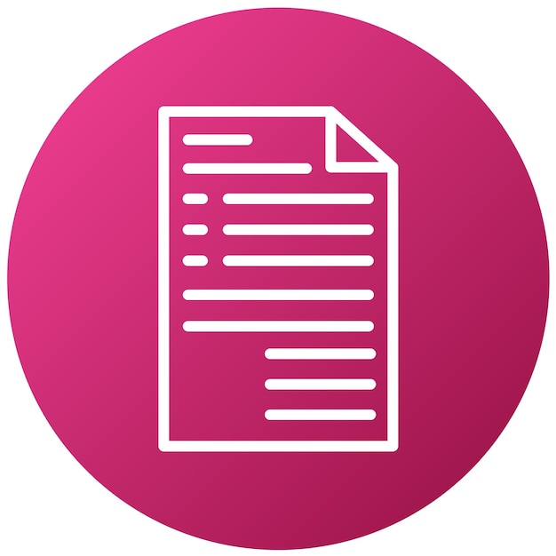 Vectorontwerp Notitieblok Icon Stijl