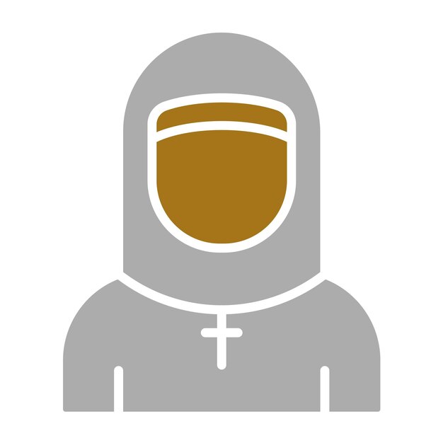 Vector vectorontwerp nun icon style