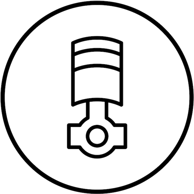 Vectorontwerp oliefilter sleutel gereedschap Icon Style