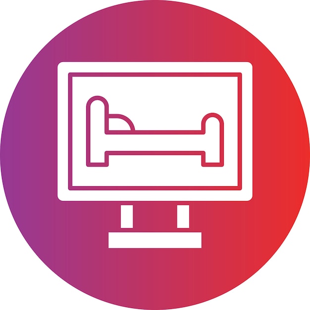Vectorontwerp Online reservering Icon Style
