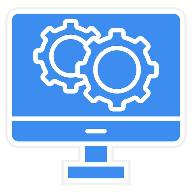 Vectorontwerp Operatieve technologie Icon Style