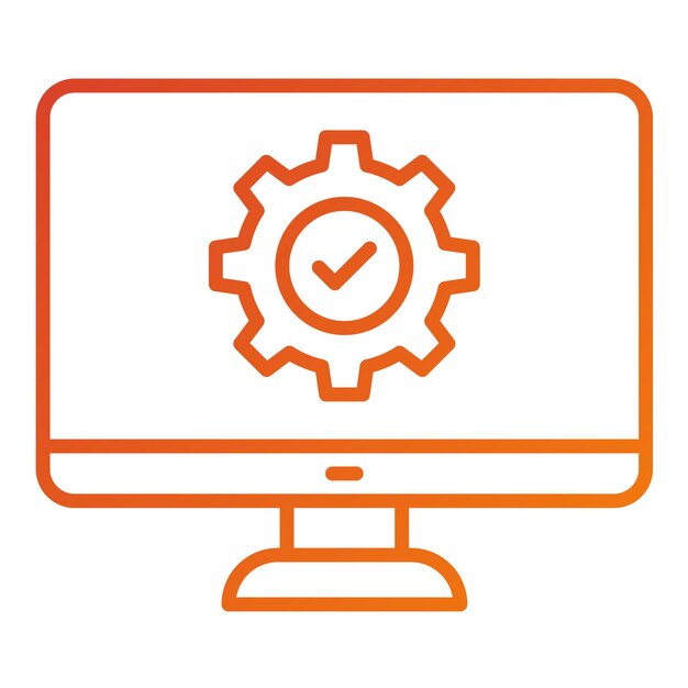 Vectorontwerp Operatieve technologie Icon Style
