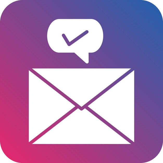 Vectorontwerp Opt In Icon Style