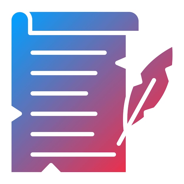 Vectorontwerp Papyrus Icon Style