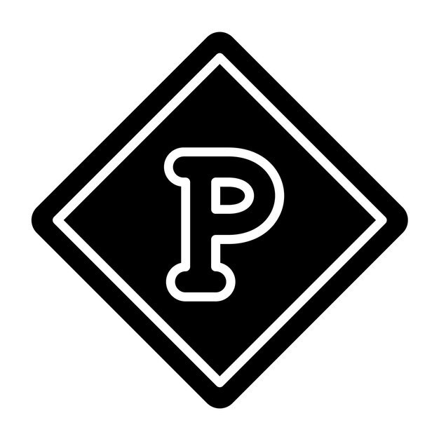 Vectorontwerp Parking Icon Style