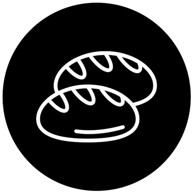 Vector vectorontwerp pastry pivot icon style