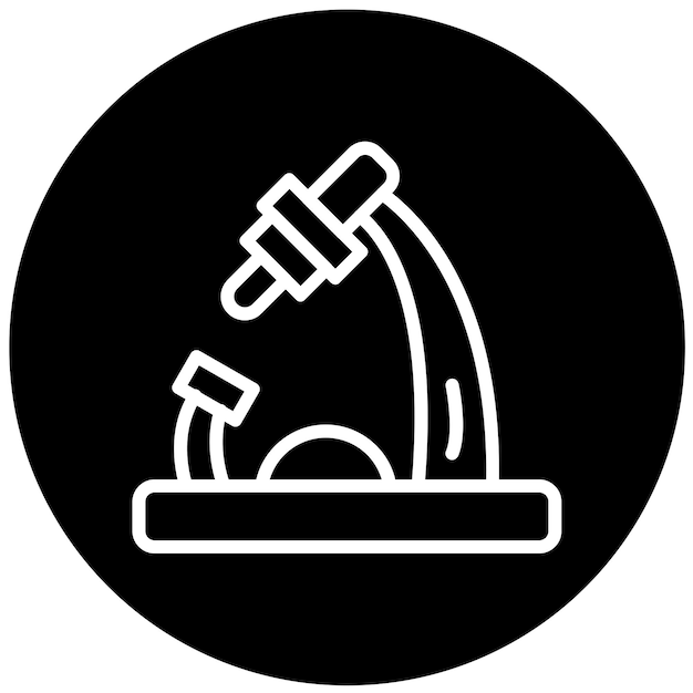 Vectorontwerp patholoog Icon Style