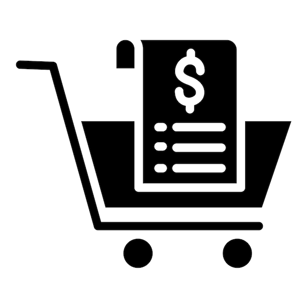 Vectorontwerp Payment Cart Icon Style