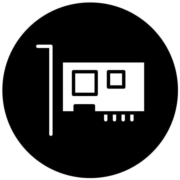 Vectorontwerp PCI Express Icon Stijl