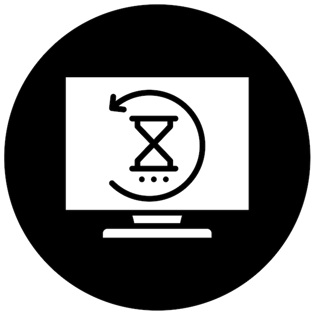 Vectorontwerp Pending Icon Style