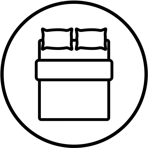 Vectorontwerp Percale Sheets Icon Style