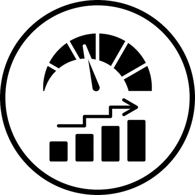 Vectorontwerp Performance Icon Style