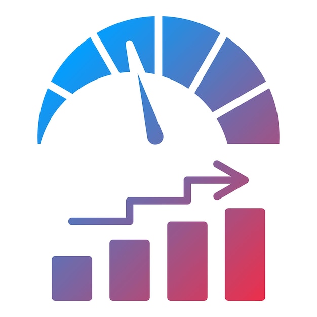 Vectorontwerp Performance Icon Style