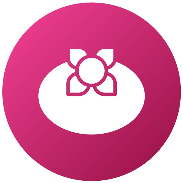 Vectorontwerp Persimmon Icon Style