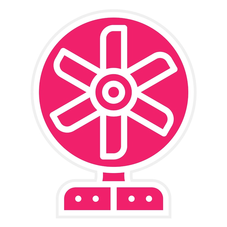 Vector vectorontwerp persoonlijke fan icon style