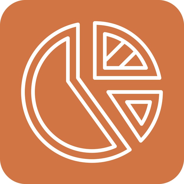 Vectorontwerp Pie Chart Icon Style