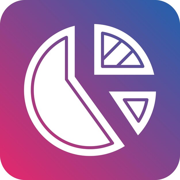 Vectorontwerp Pie Chart Icon Style