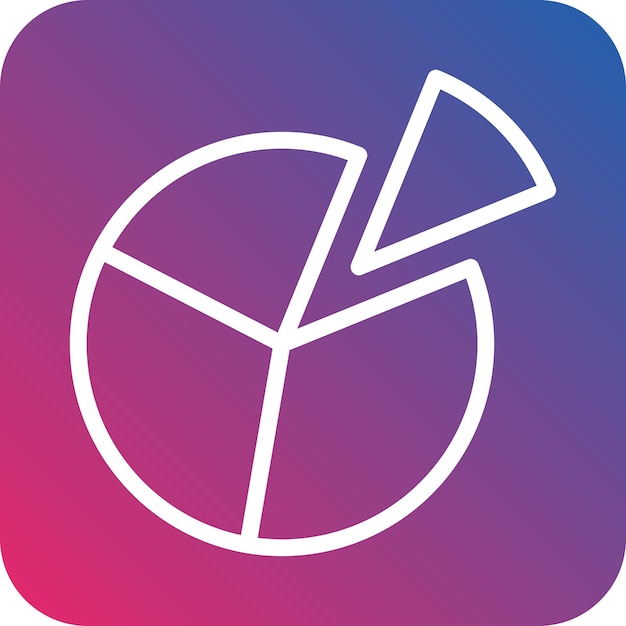 Vectorontwerp Pie Chart Icon Style