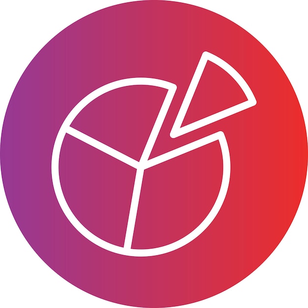 Vectorontwerp Pie Chart Icon Style