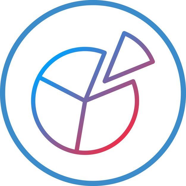 Vectorontwerp Pie Chart Icon Style