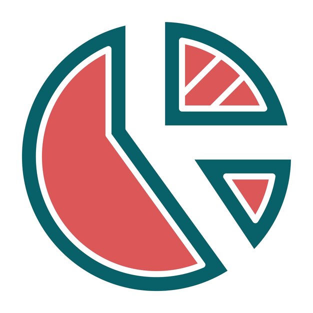 Vectorontwerp Pie Chart Icon Style