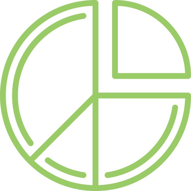 Vectorontwerp Pie Chart Icon Style