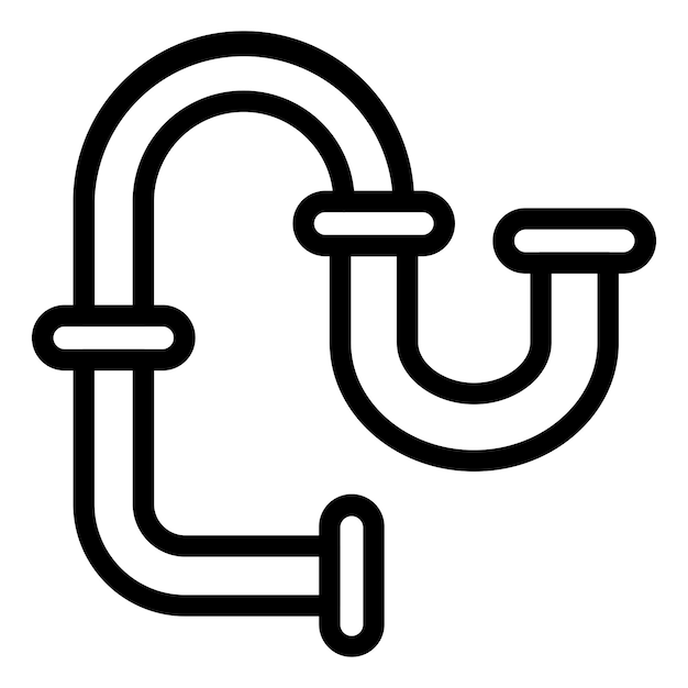 Vectorontwerp Pipe Icon Style