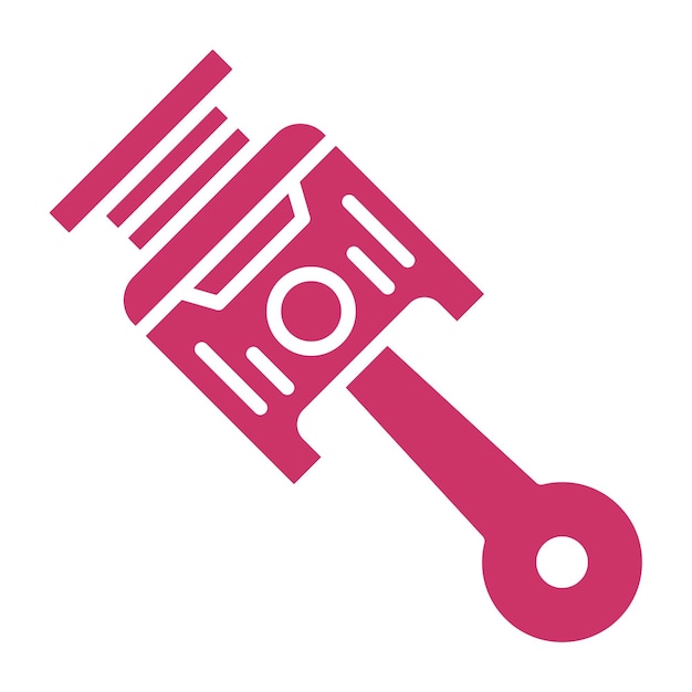 Vectorontwerp Piston Icon Style