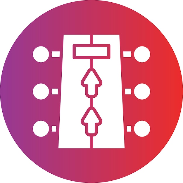Vectorontwerp Pit Stop Icon Style