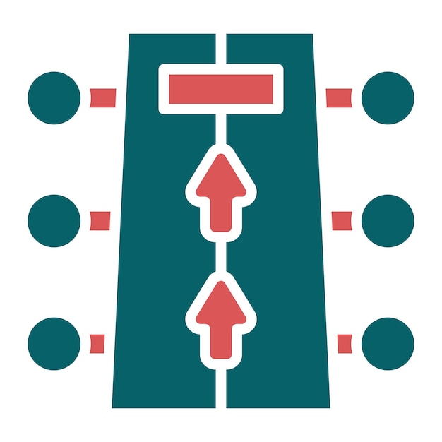Vectorontwerp Pit Stop Icon Style