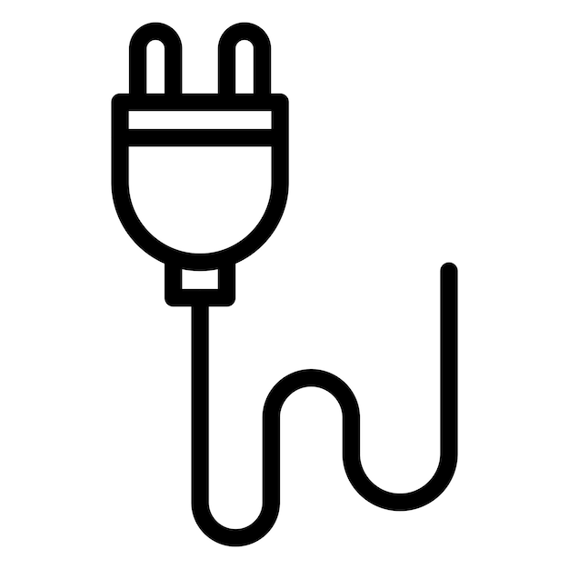 Vectorontwerp Plug Icon Style