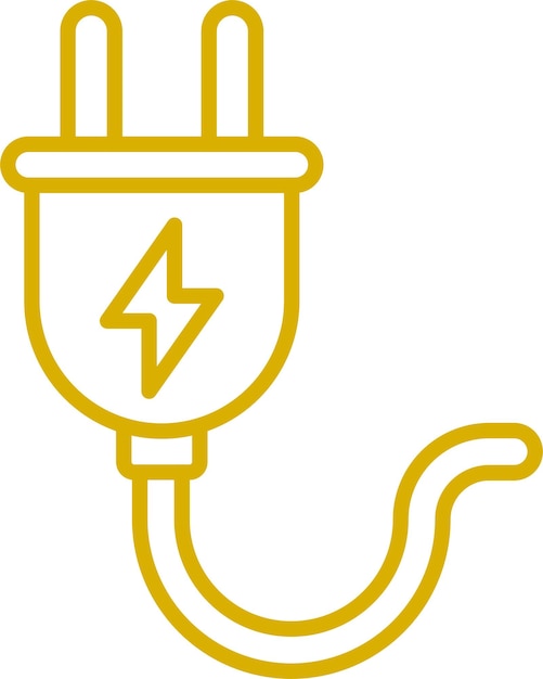 Vectorontwerp Plug Icon Style