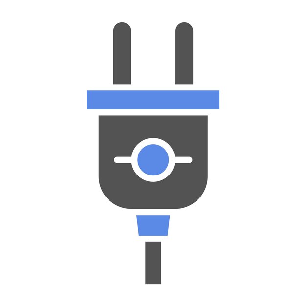 Vectorontwerp Plug Icon Style