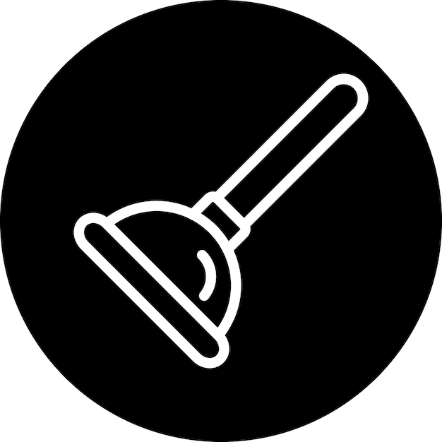 Vectorontwerp Plunger Icon Style