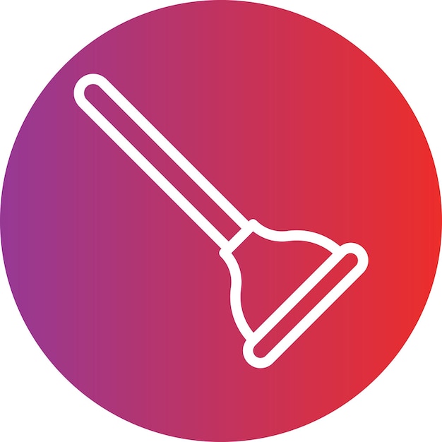Vectorontwerp Plunger Icon Style